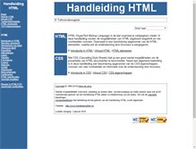 Tablet Screenshot of handleidinghtml.nl